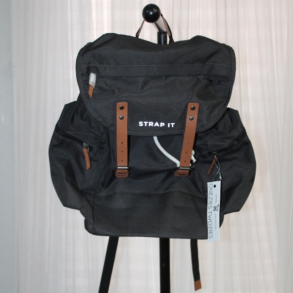 Strap It.  Travel Laptop Olive Green Backpack. - Picture 1 of 8